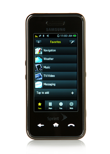 Illustration for article titled Sprint's Samsung Instinct: At Last, a Decent iPhone Competitor